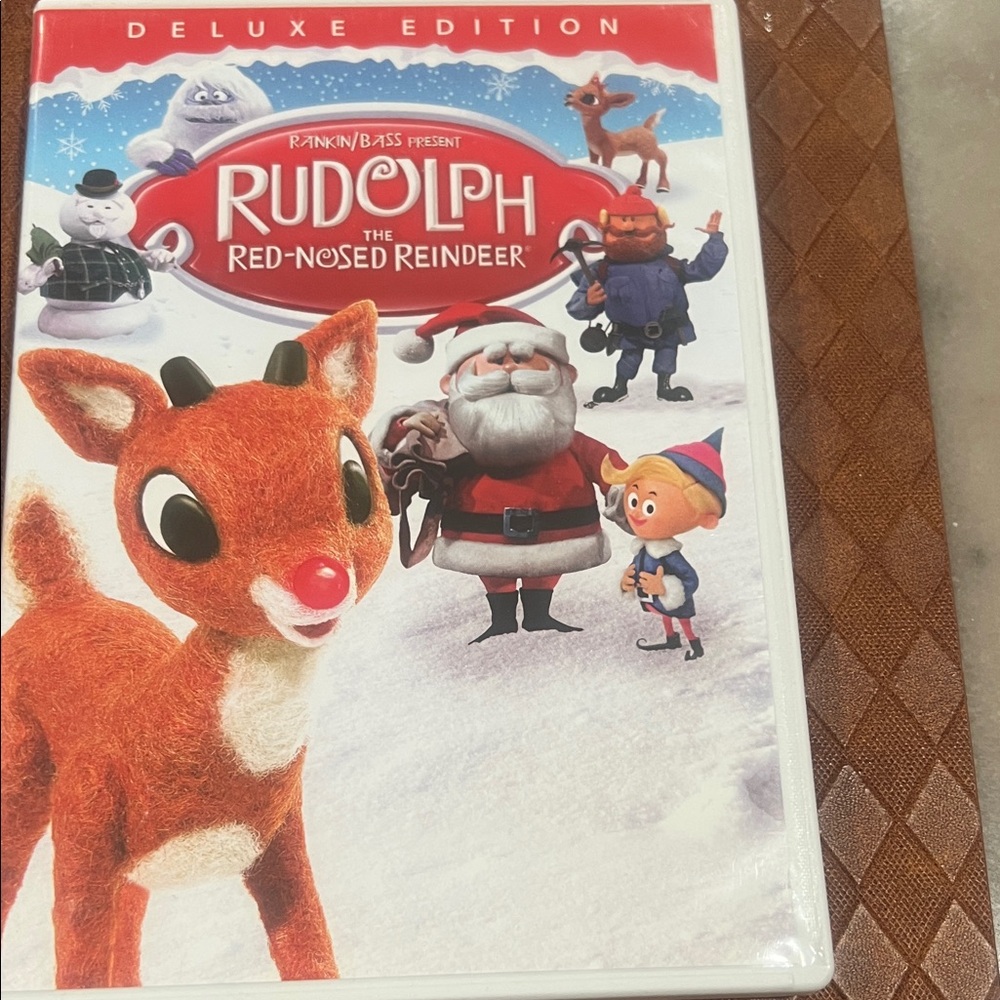 Rudolph the Red-Nosed Reindeer Deluxe Edition DVD - Red & White